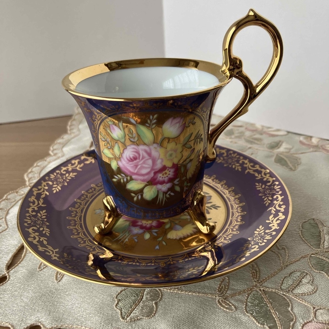 OHASHI CHINA 1932 大橋陶器 金彩 カップ ＆ソーサーの通販 by happy