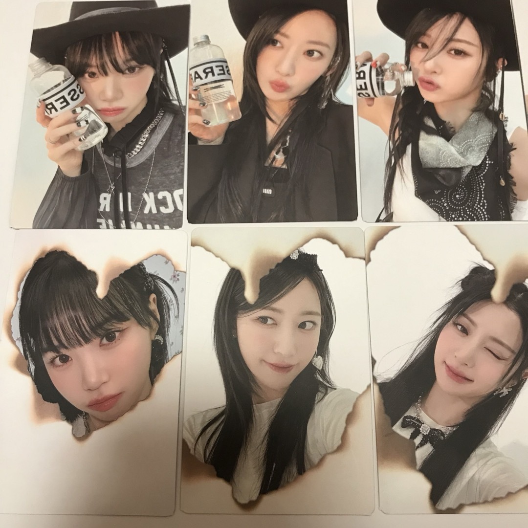 LE SSERAFIM - LESSERAFIM UNFORGIVEN COMPACT トレカ 15枚コンプの