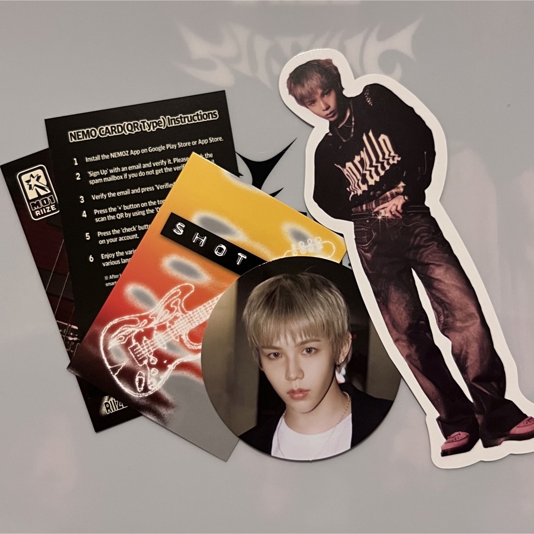 Riize ショウタロウ photopack タワレコ ラキドロ ドジャースの通販 by