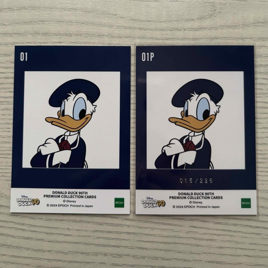 Disney - レア ドナルドダック 90周年 プレミアムコレクションカード