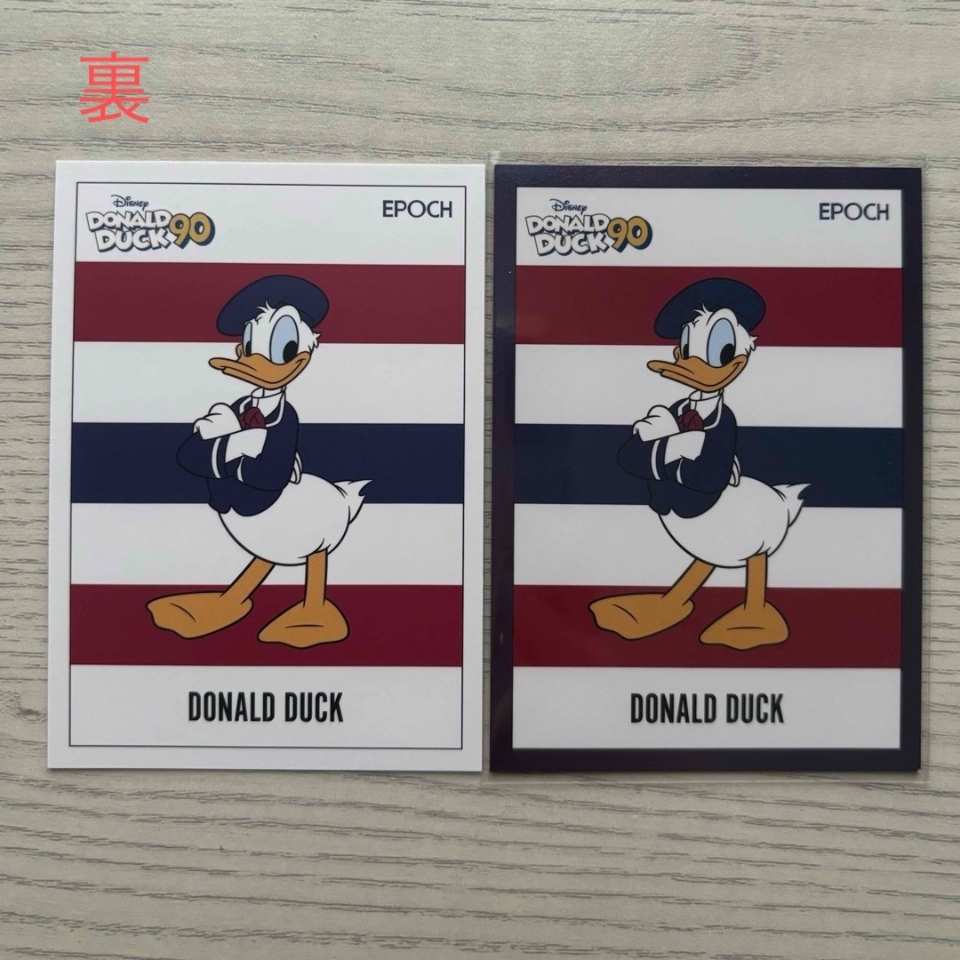 Disney - レア ドナルドダック 90周年 プレミアムコレクションカード