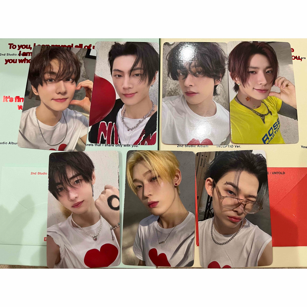 ENHYPEN ROMANCE:UNTOLD weverse 特典トレカ コンプの通販 by Lisa's