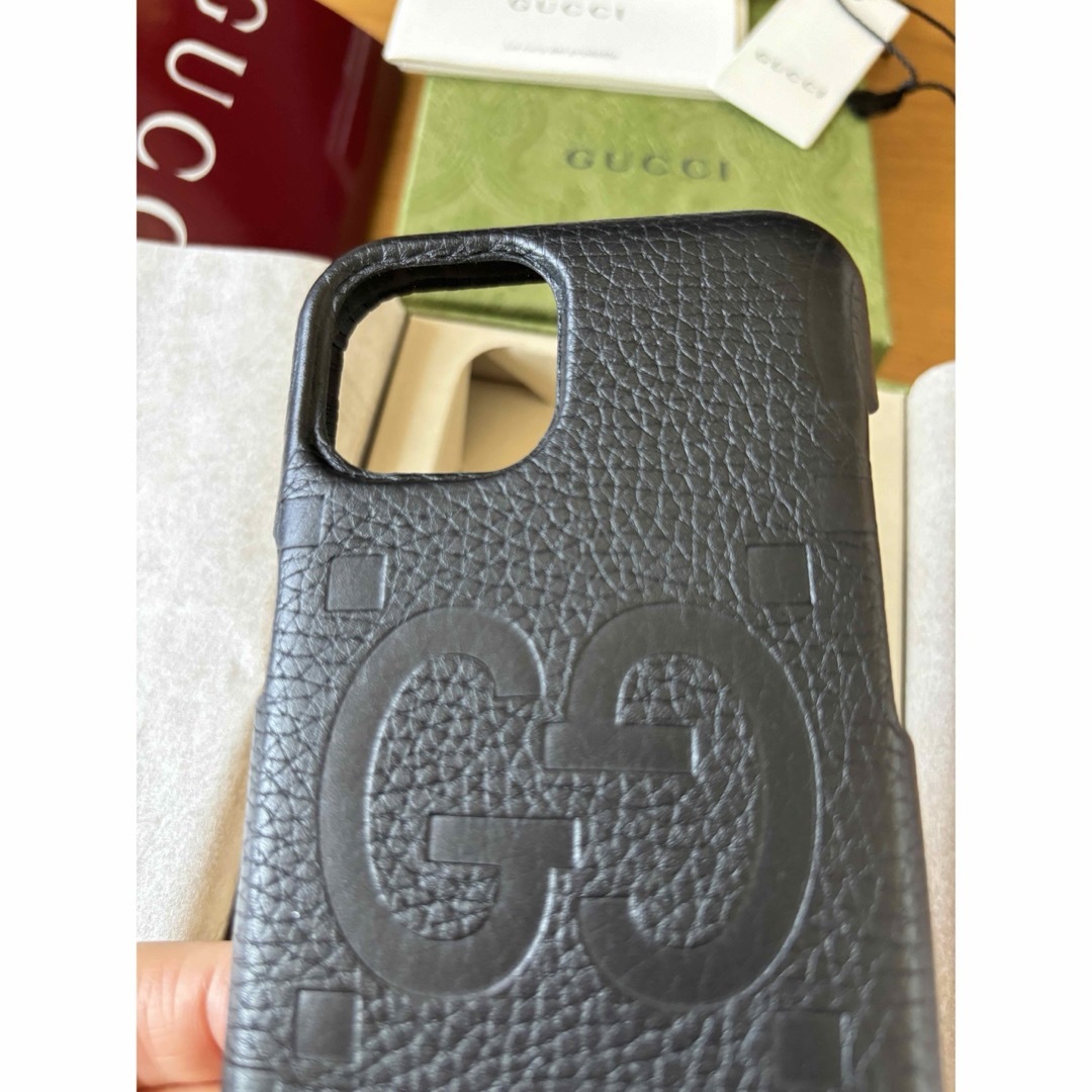 GUCCI - 新品同様✳︎GUCCI 、グッチジャンボGG iPhone15ケースの通販