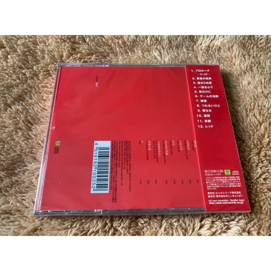 新品 希少日本盤CD レスリー・チャン 張國榮 RED 紅 レッド LESLIEの