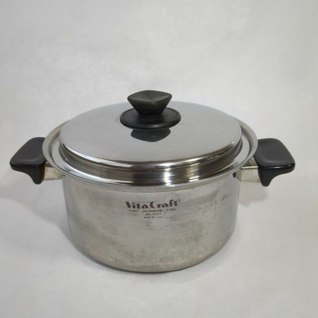 Vita Craft - ビタクラフト（5層） 両手鍋 ナベ No.5204 USED良品の