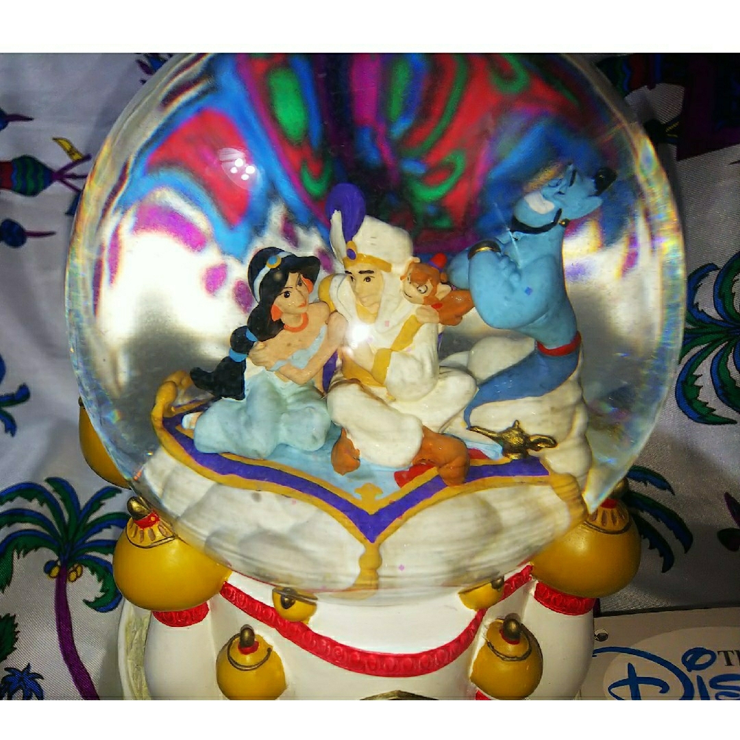 Disney 【アラジン】 スノーグローブ オルゴール
