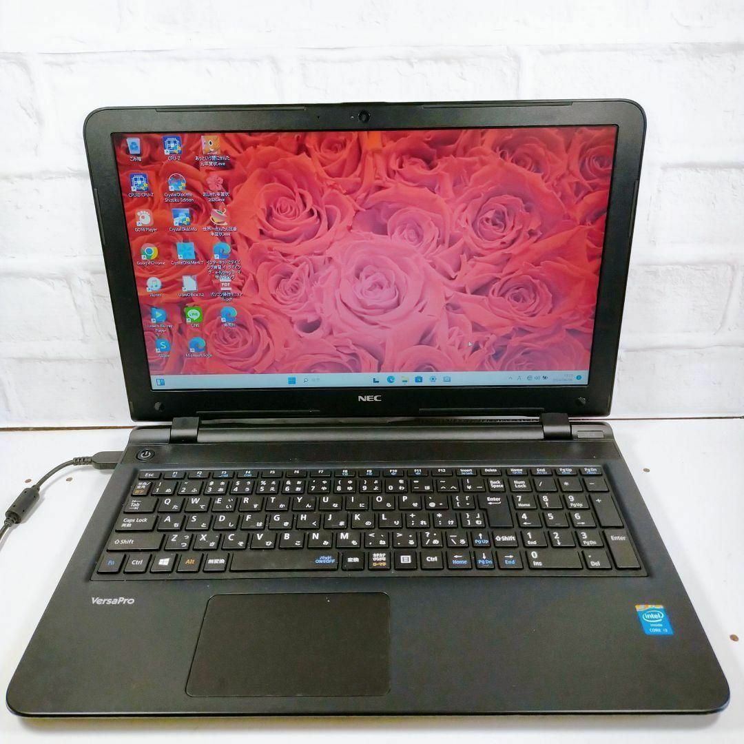 Core i5ノートパソコンWindows11カメラ付き簡単すぐ使えるPC白 ノート