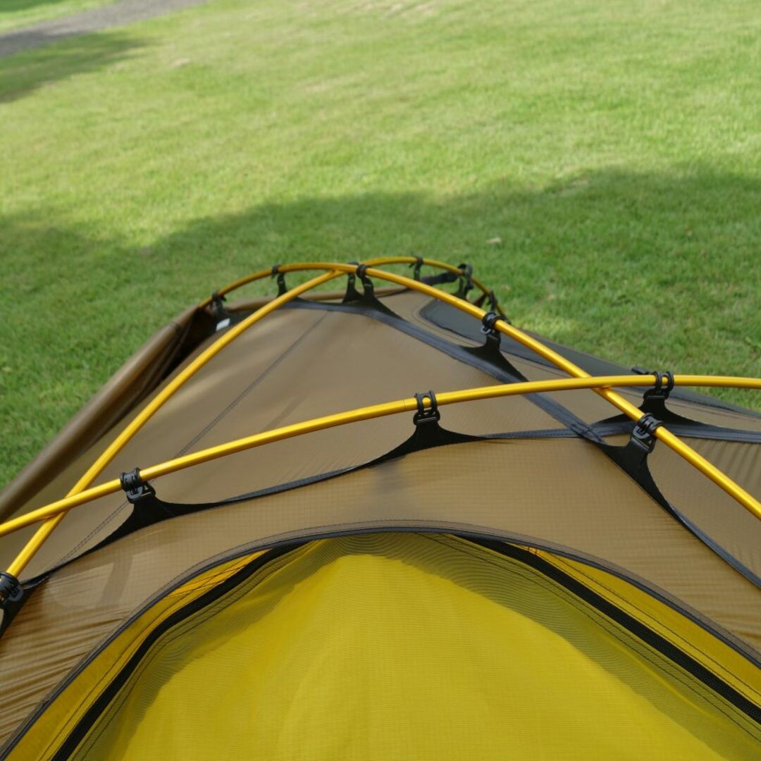 美品 ヒルバーグ HILLEBERG ALLAK2 サンド フットプリント付 アラック2