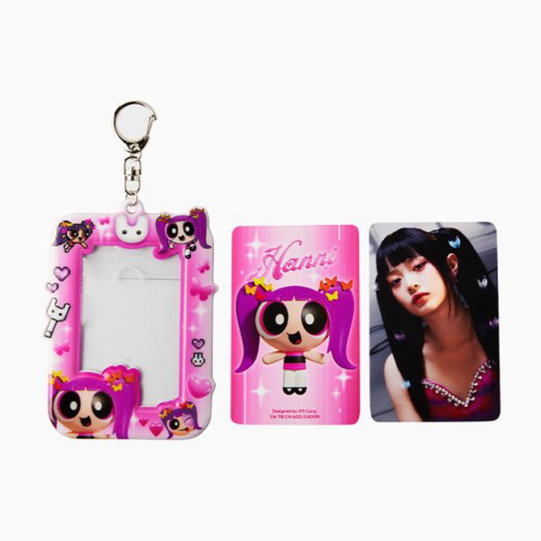 ニュージーンズ パワパフガールズ ホルダーキーリング トレカケース
