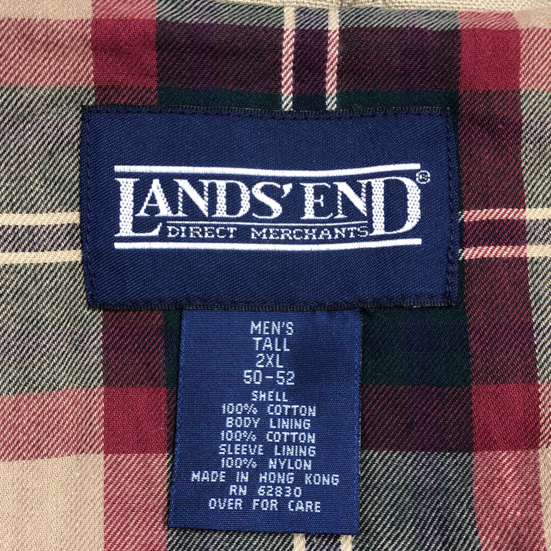 00年代 LANDS' END ランズエンド ハンティングジャケット 大きいサイズ