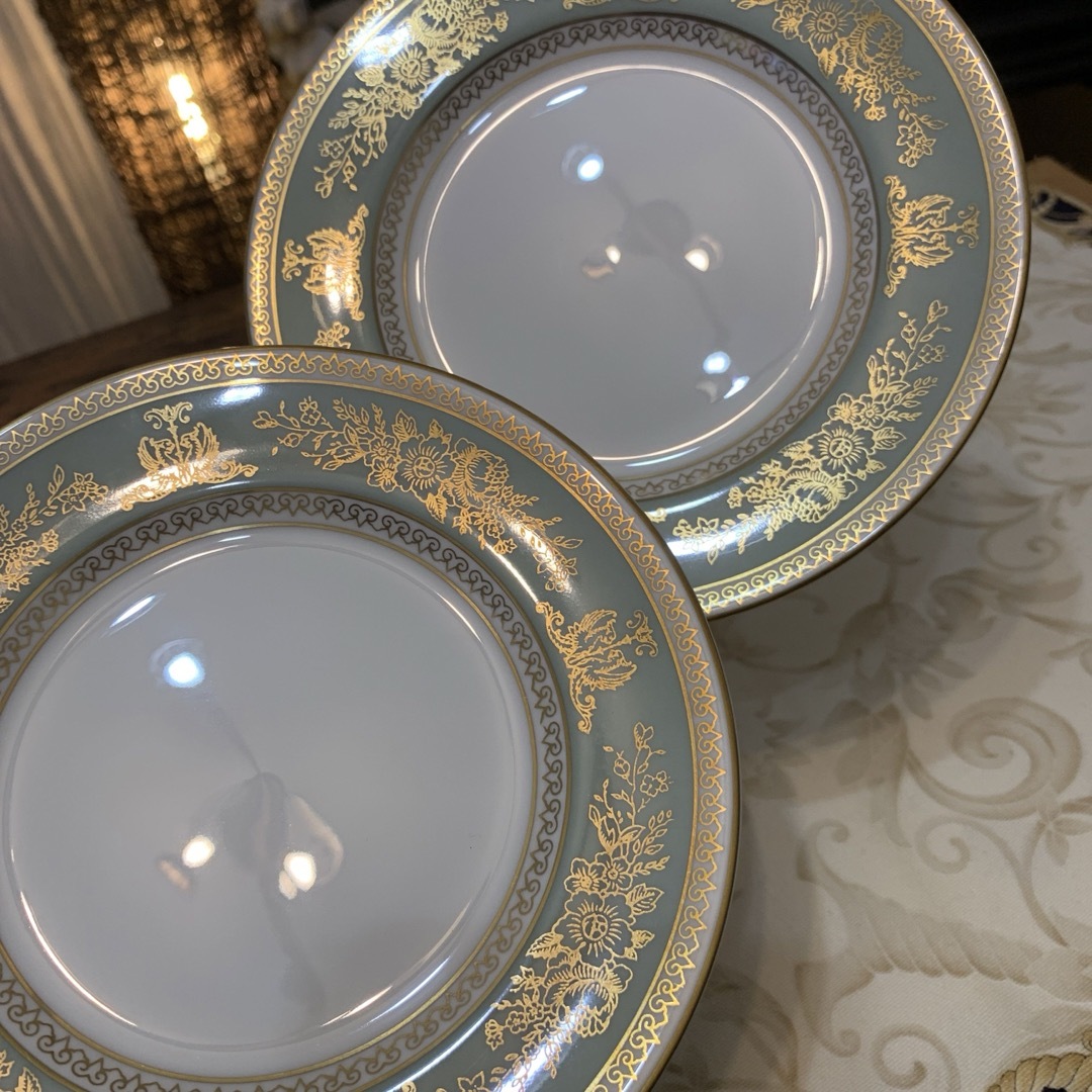 WEDGWOOD - 未使用ウェッジウッド コロンビア セージグリーン 15.5cm