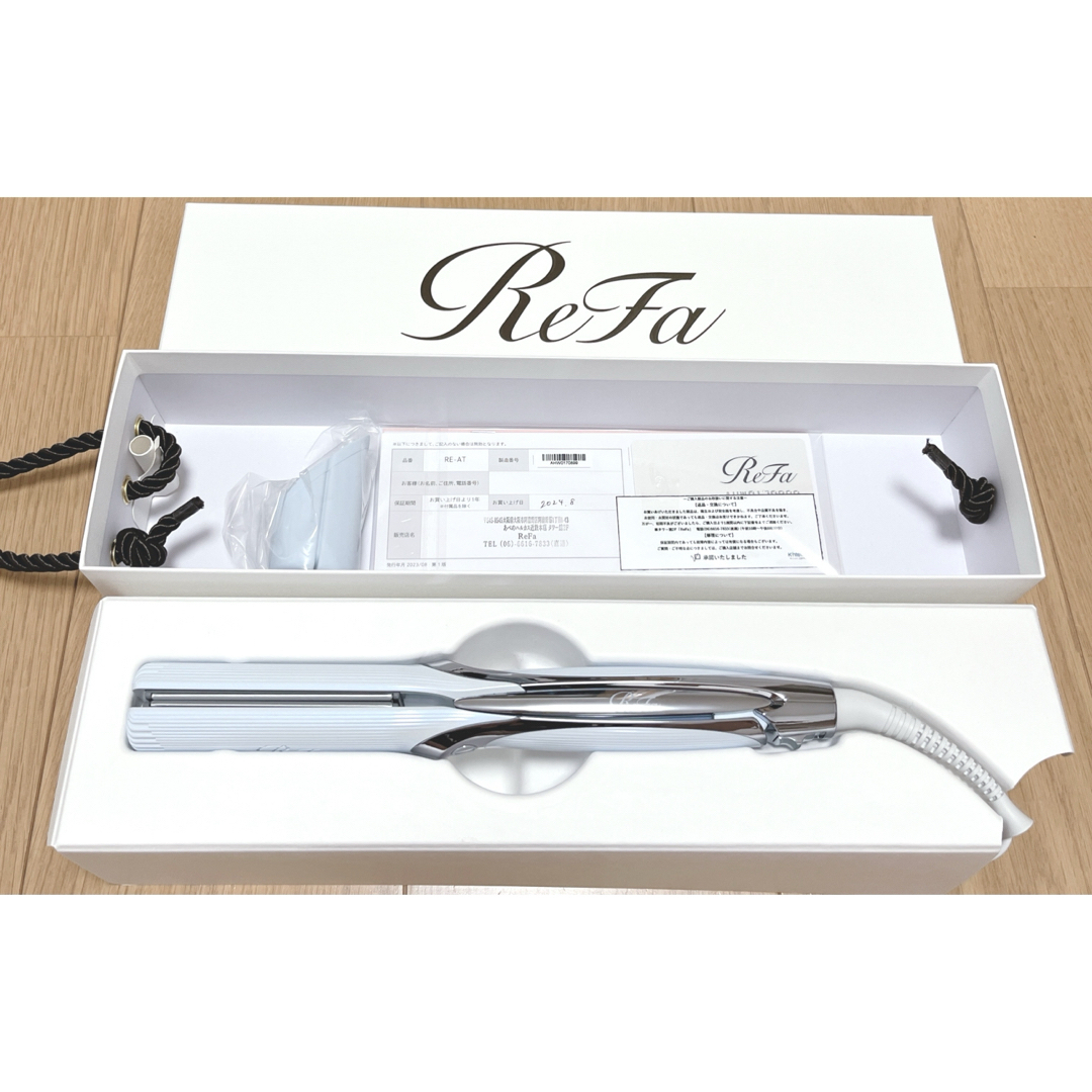 ReFa - リファ ストレートアイロンプロ ホワイトの通販 by ふうたん's