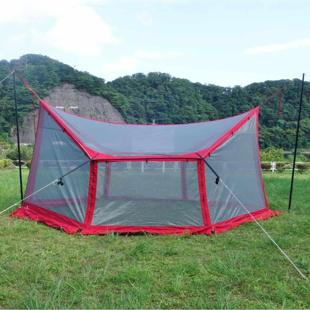 美品 スノーピーク snowpeak 廃盤品 タープスクリーンヘキサ L TS-462