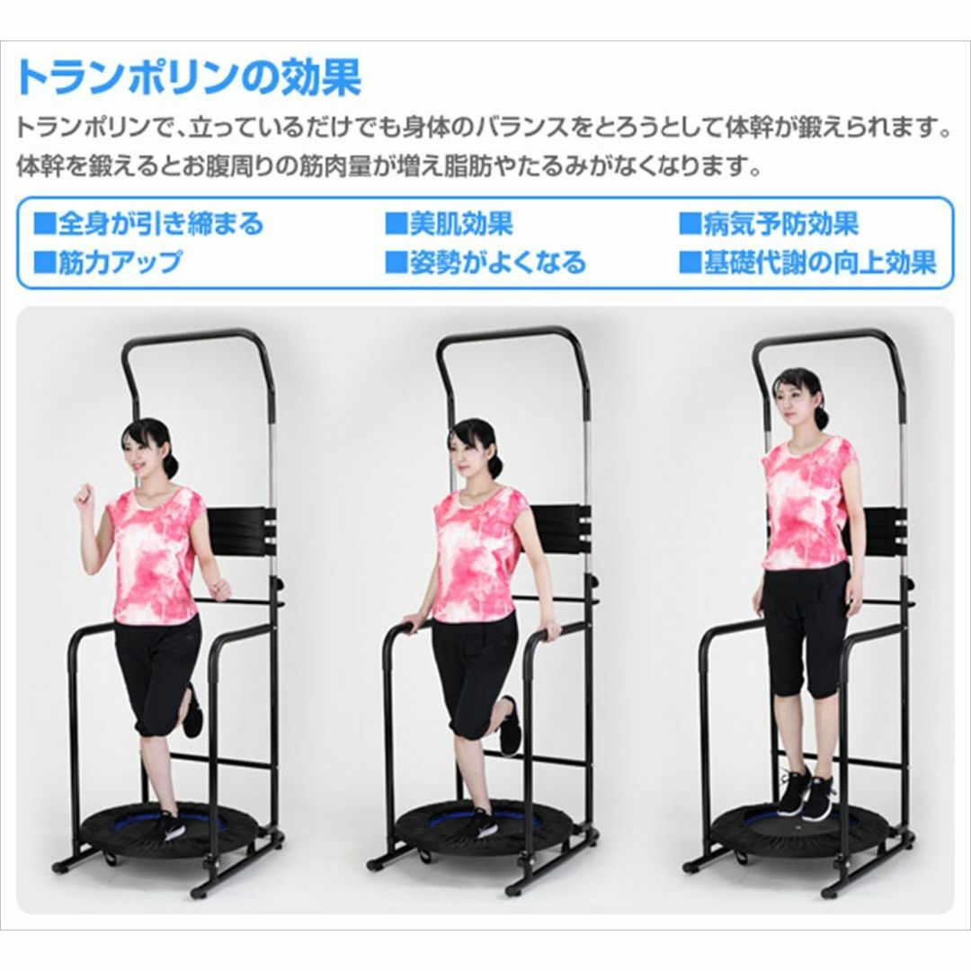 スタイル:3)懸垂マシン/トランポリン付き】アルインコ(ALINCO) ぶら下