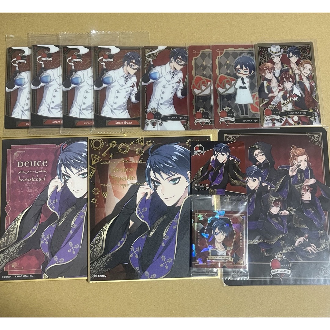 K ツイステ デュース 実験服 カード ウエハース メタルカード ツイステ