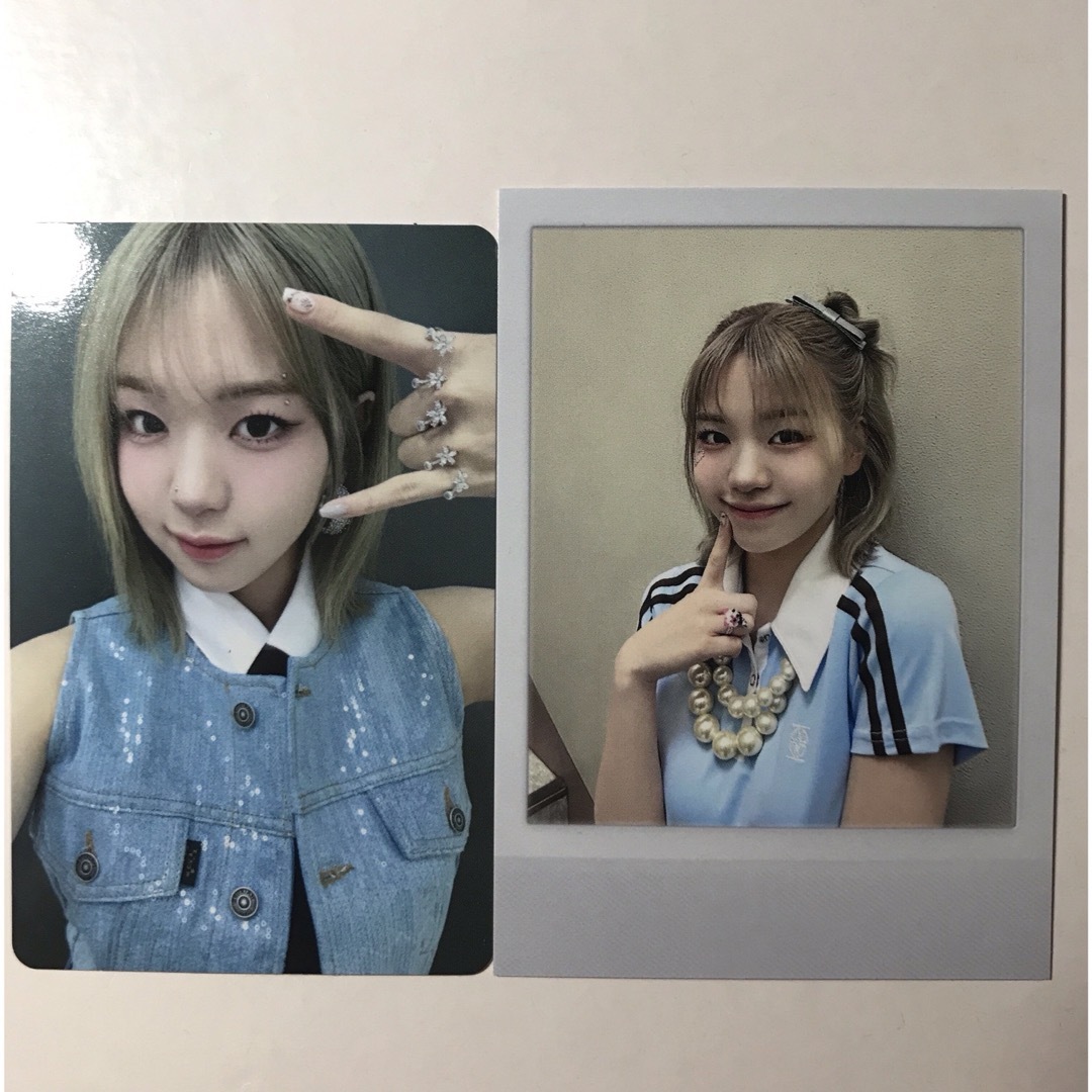 ME:I 海老原鼓 トレカ+ポラロイドの通販 by よう｜ラクマ