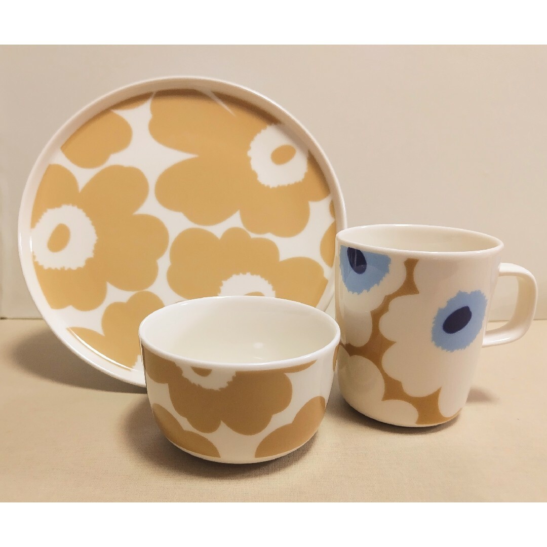 2024年版食器セットのプレゼント マリメッコ ウニッコ食器セット