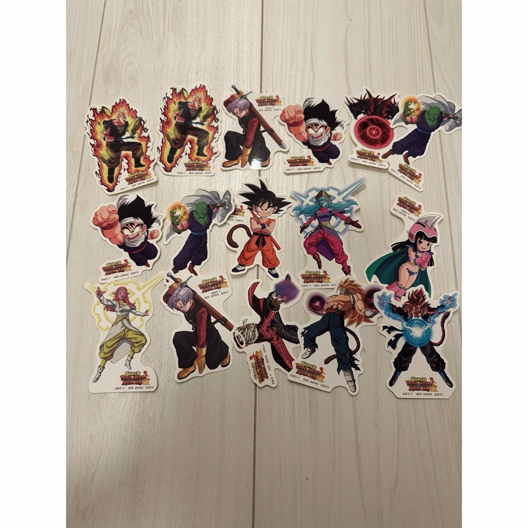 BANDAI - 一番くじ ドラゴンボールヒーローズ ステッカーシールまとめ