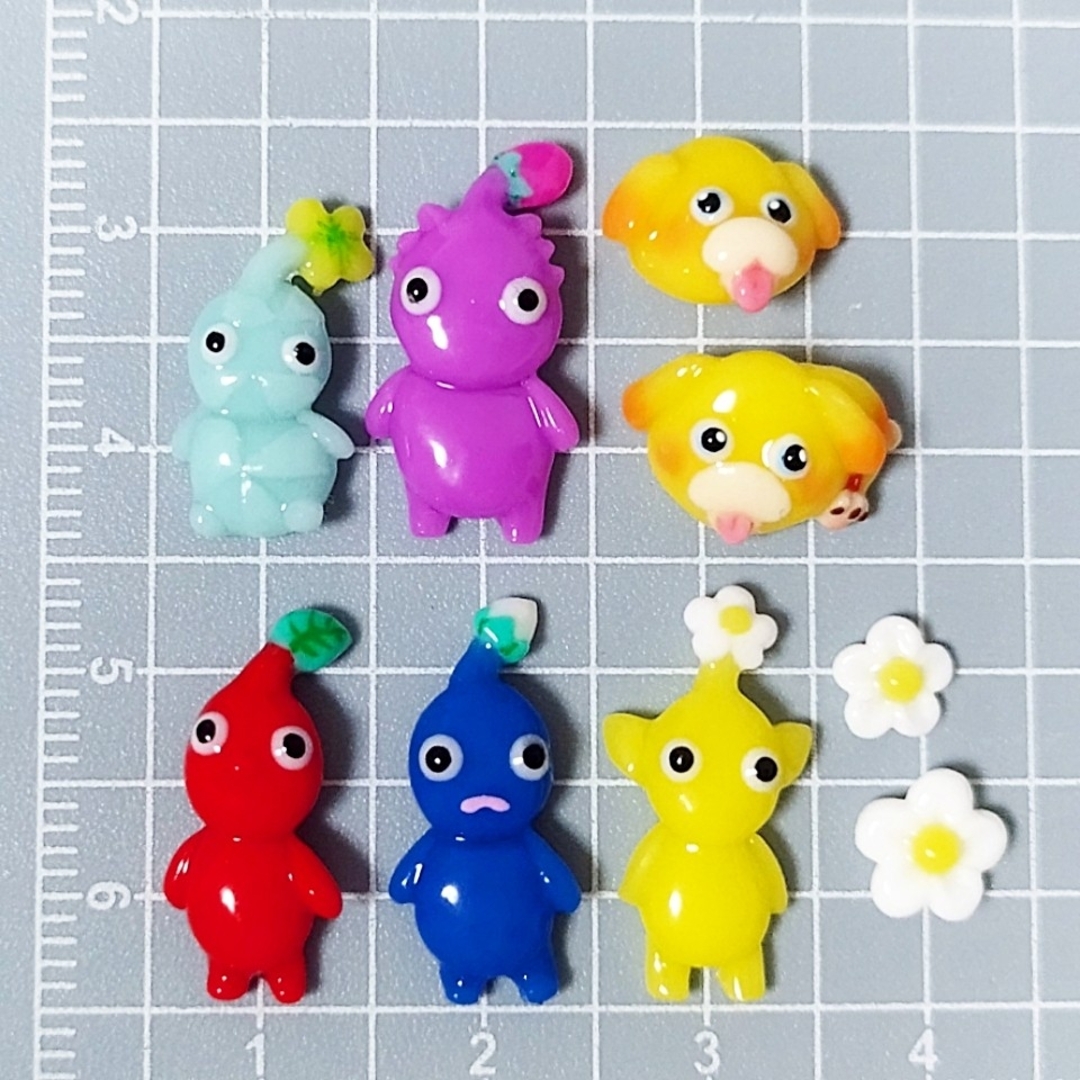 ピクミン 3dネイルパーツ おっちん 花の通販 by aiiiya⭐︎'s shop｜ラクマ