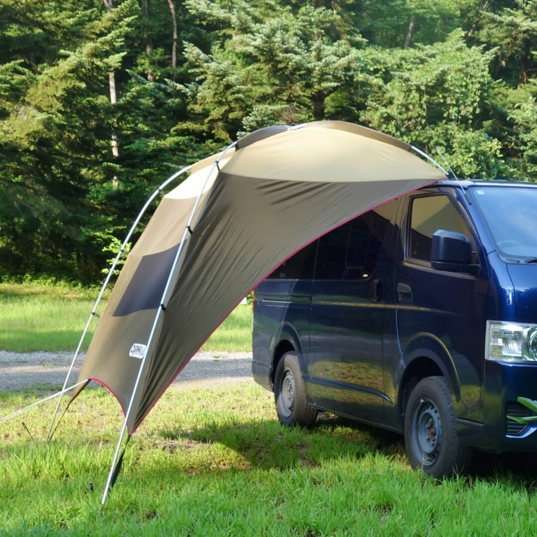 オガワ OGAWA カーサイド タープ AL 廃盤品 日除け 車中泊 キャンプ