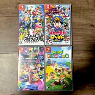 Nintendo Switch ソフト4本 新品未開封の通販 by ただっち's shop｜ラクマ