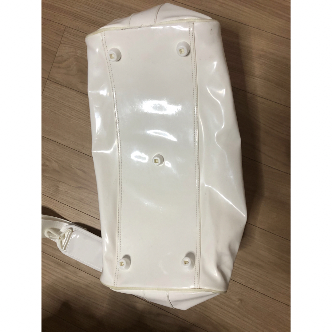 UNIQLO - ユニクロ 錦織圭 テニス エナメルバッグ ボストンバッグ 白の