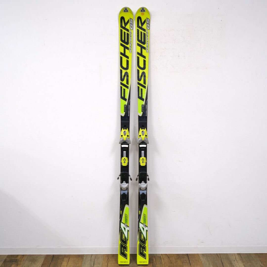 フィッシャー FISCHER WC GS RC4 RTUNE 188cm ビンディング FR17