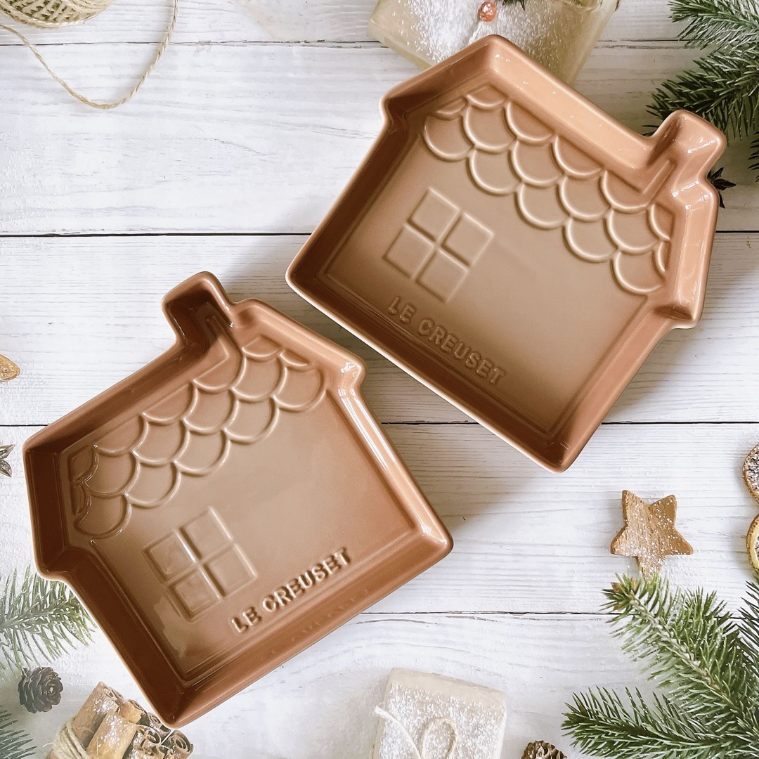 LE CREUSET - ♡ルクルーゼ デザートプレート ハウス カプチーノ