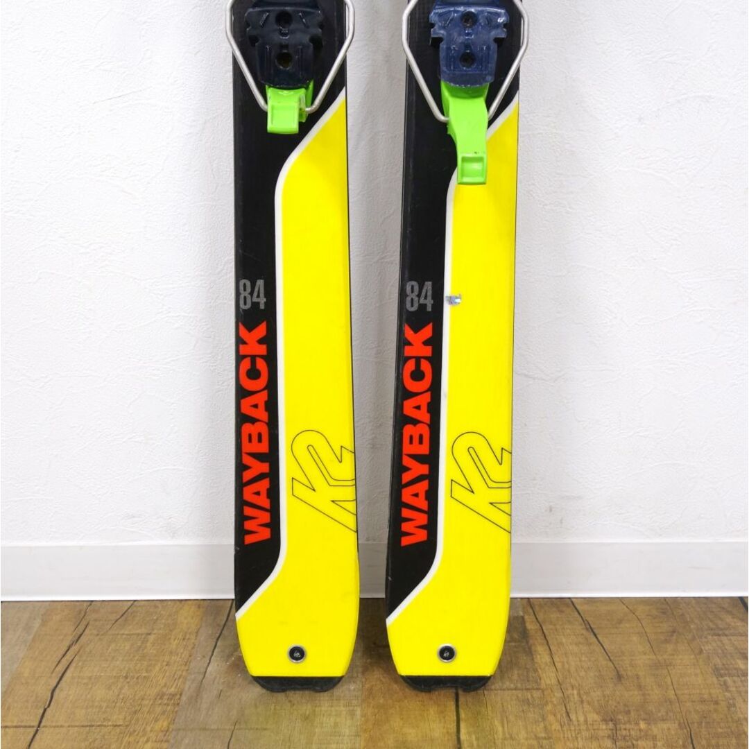 ケーツー K2 WAYBACK84 167cm テレマーク スキー ビンディング Black