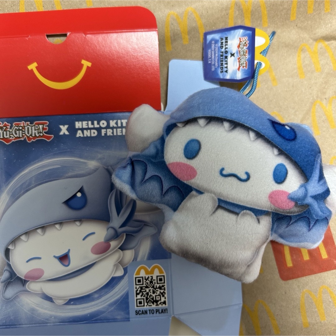 サンリオ - サンリオ 遊戯王 コラボ ぬいぐるみ シナモン ブルーアイズ