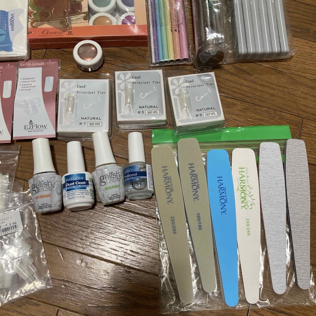 AWAZON-ネイル 検定 パウダー ポリマー チップ ダッペンディッシュ