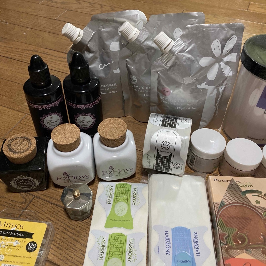 AWAZON-ネイル 検定 パウダー ポリマー チップ ダッペンディッシュ