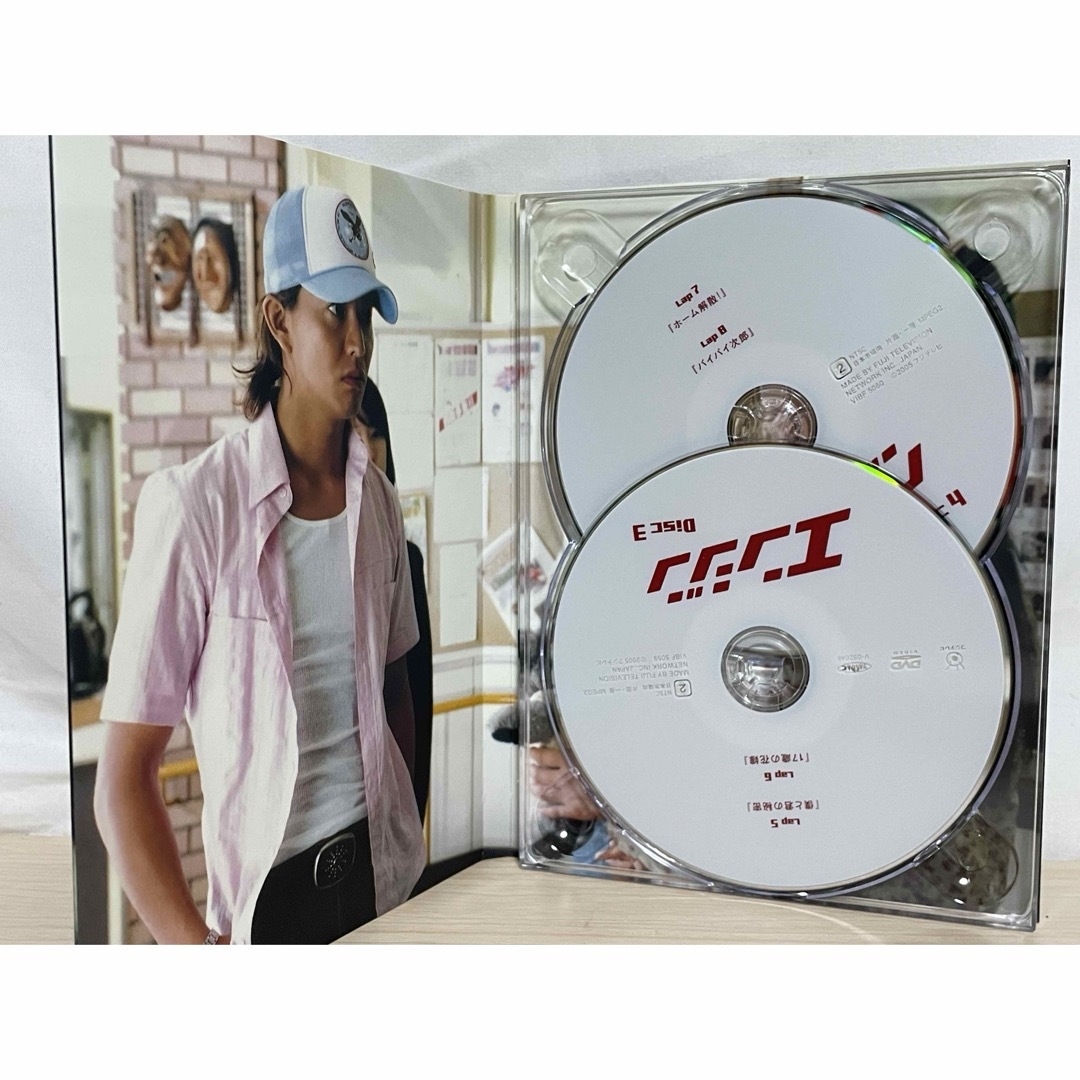 ドラマ『エンジン DVD-BOX』 全6枚組 帯付き 木村拓哉 全巻 送料無料の