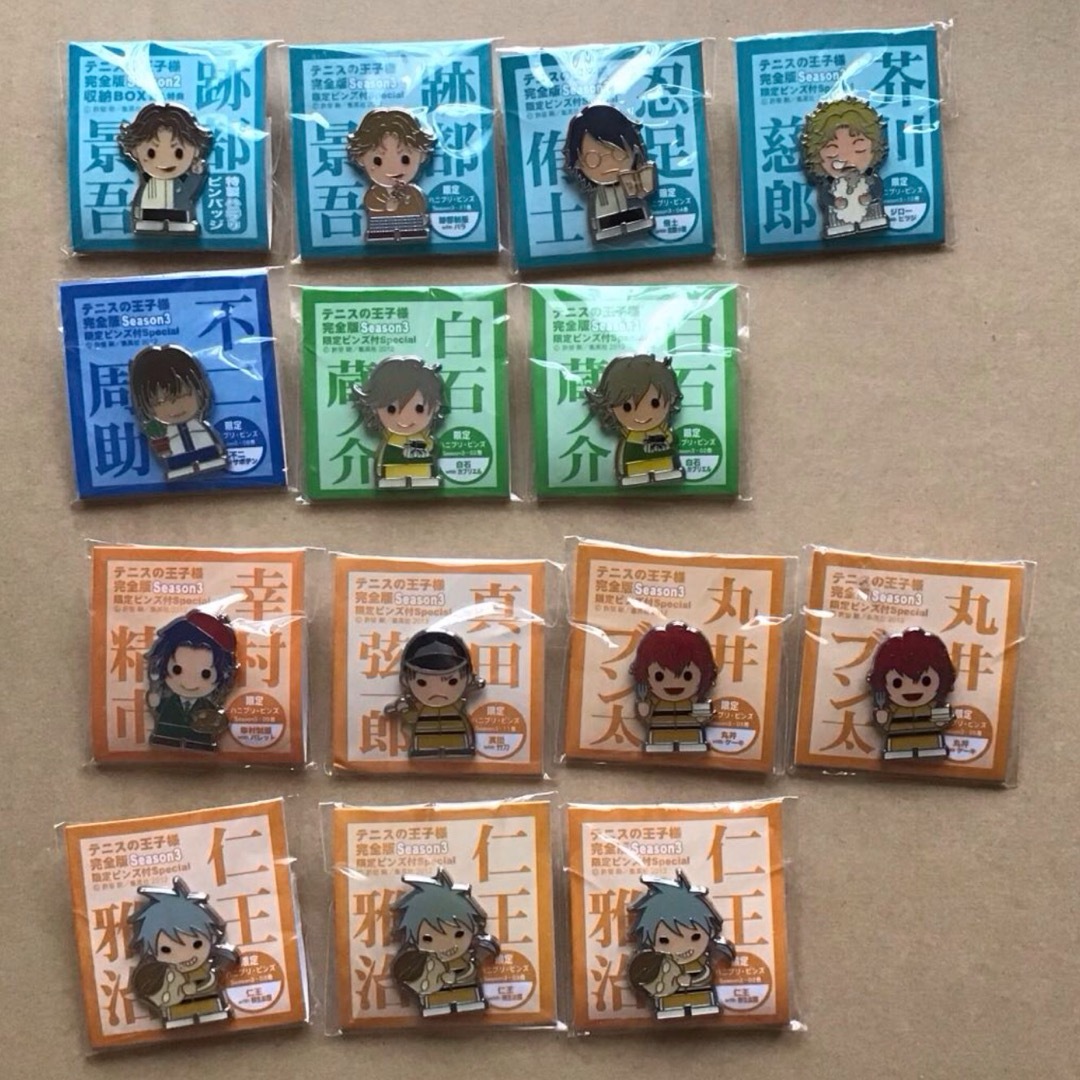 テニスの王子様(154)《単行本 完全版Season 限定ピンズ 》の通販 by