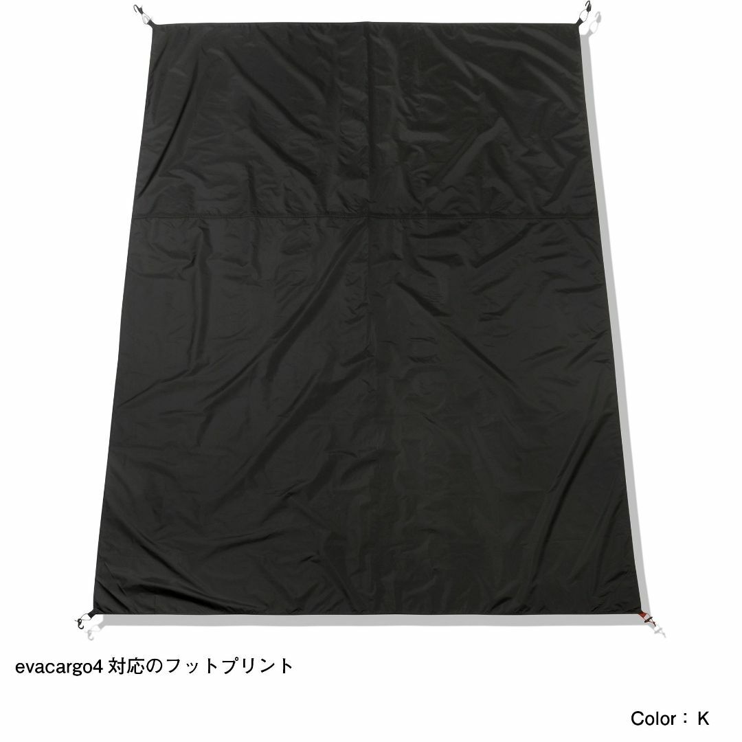 THE NORTH FACE - THE NORTH FACE Evacargo 4 テント フットプリントの