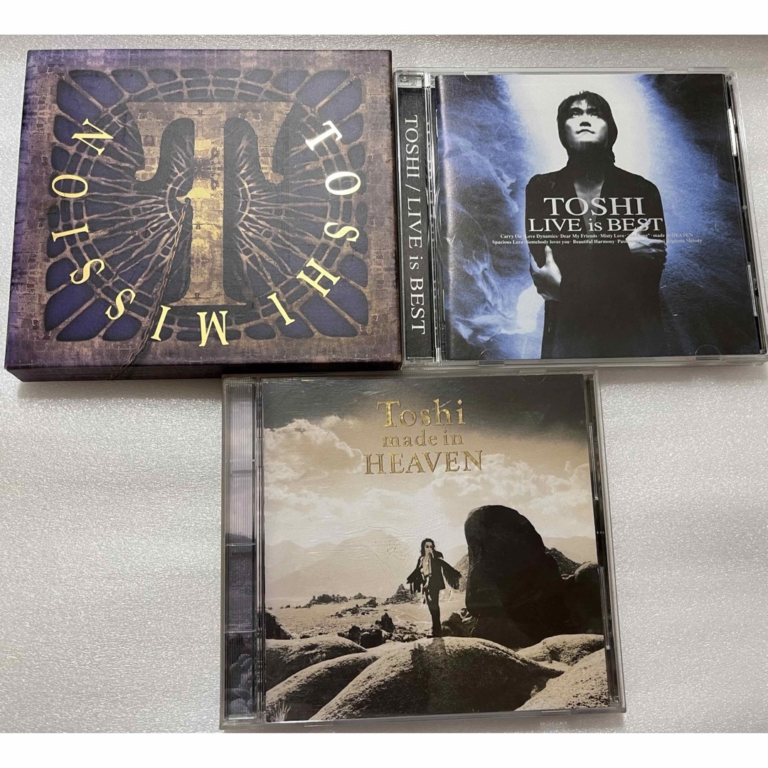 X JAPAN TOSHI CD色々3枚 usedの通販 by popo's shop｜ラクマ