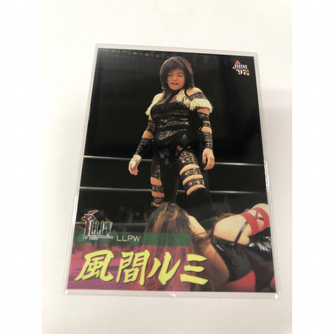 BBM97年プロレスカード283 風間ルミの通販 by へろへろ's shop｜ラクマ
