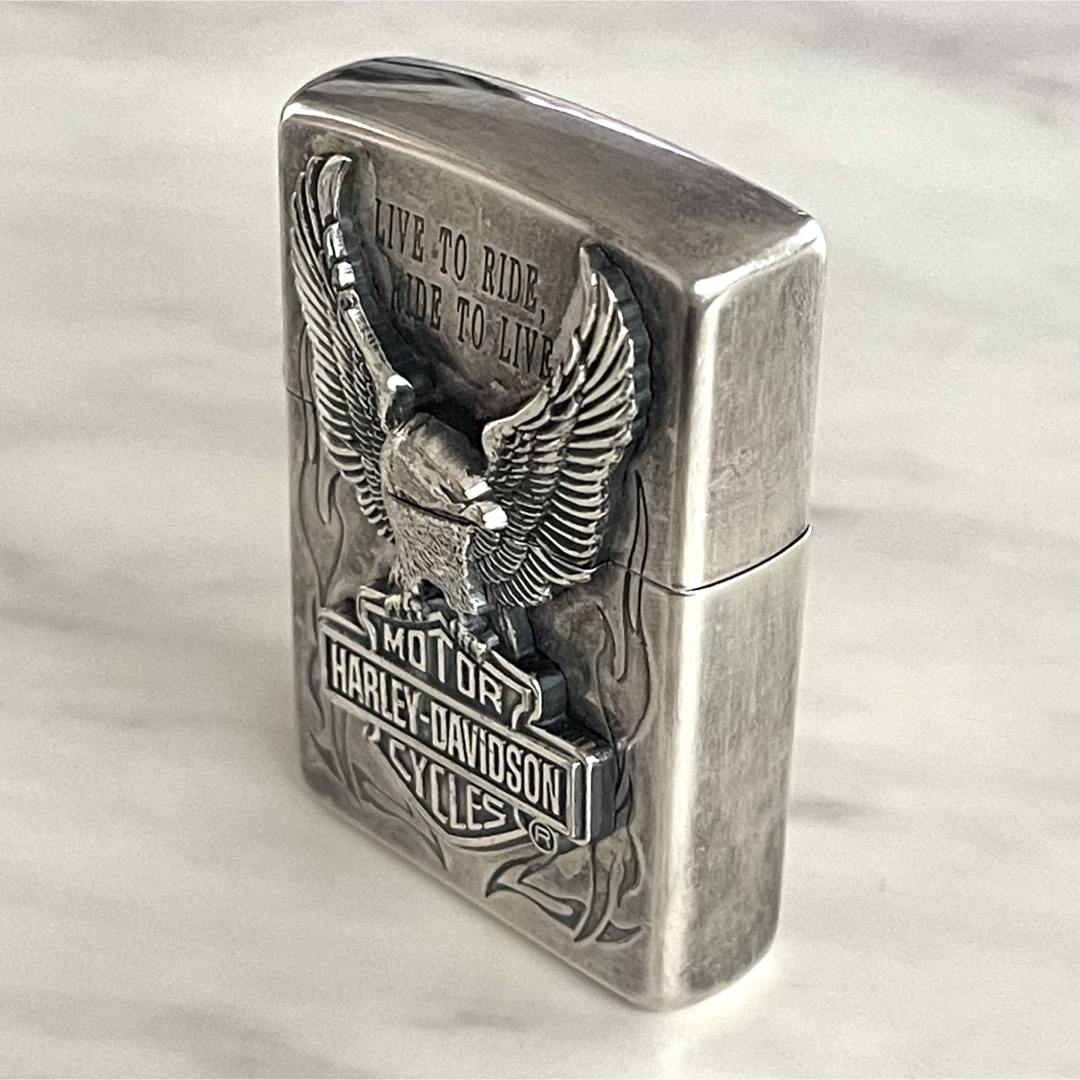 Harley Davidson - 希少 Zippo ハーレーダビッドソン オイルライター