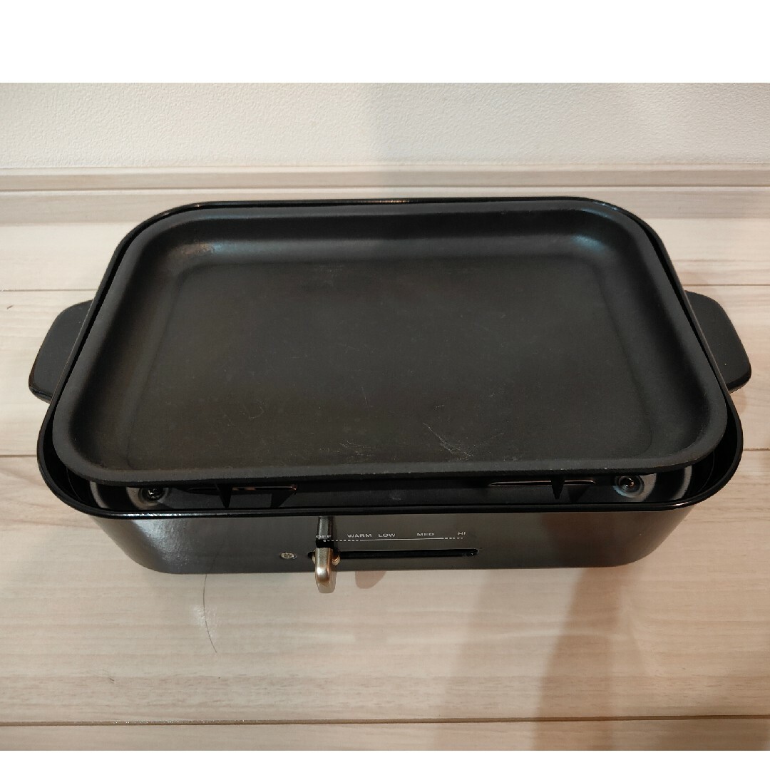 BRUNO - （ジャンク）BRUNO コンパクトホットプレート ブラックの通販