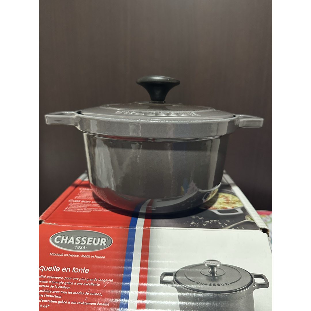 シャスール CHASSEUR 両手鍋の通販 by oa shop｜ラクマ