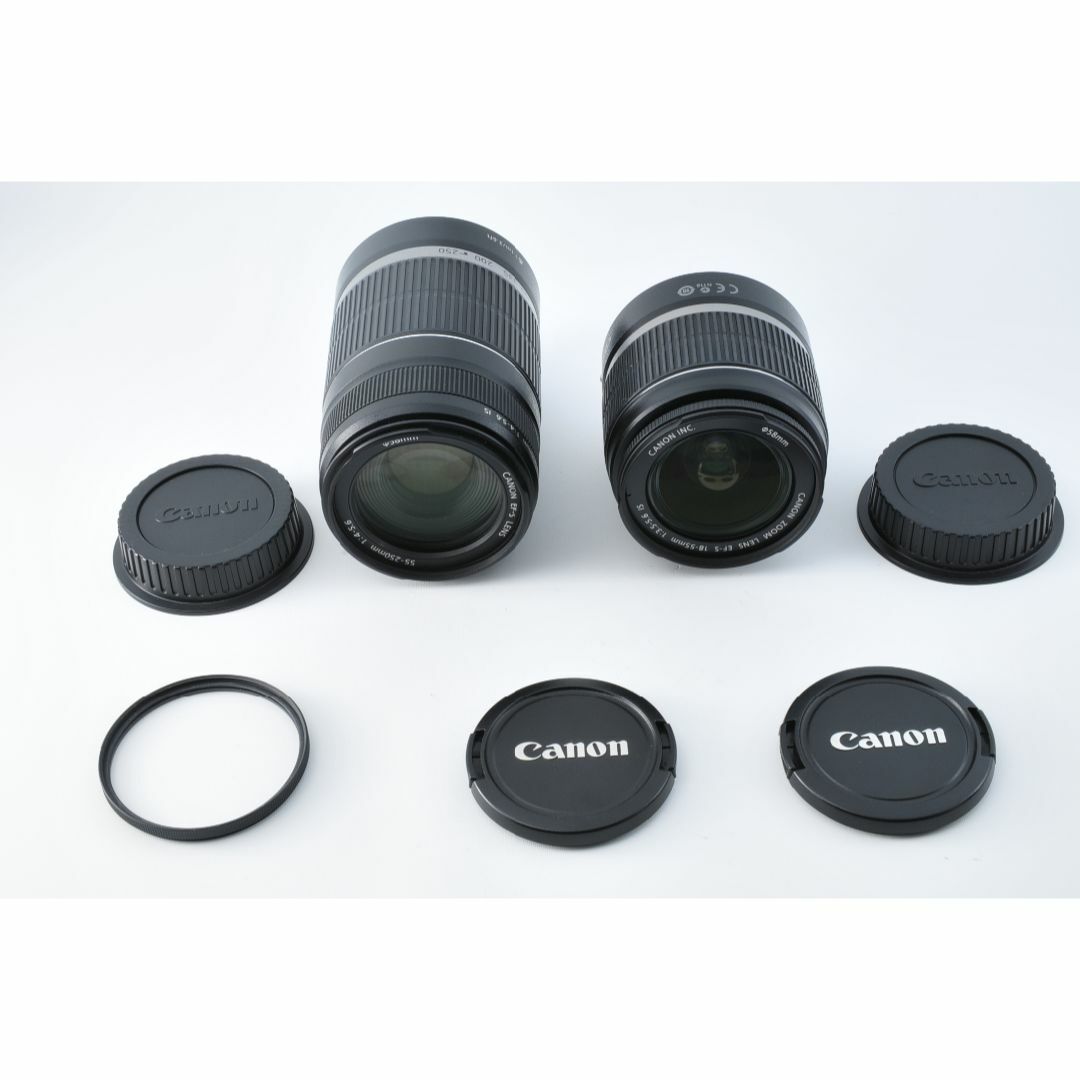Canon EF-S 18-55mm 55-250mm IS Canon EF-S 55-250 ⁄ 4-5,
