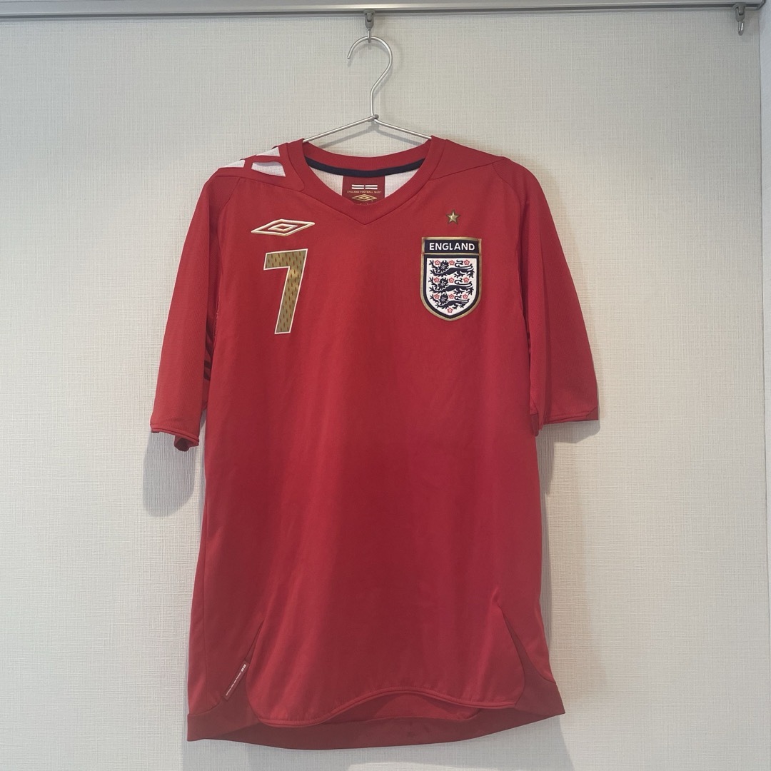 ベッカム イングランド代表 アウェイ ユニフォーム ドイツw杯 UMBRO