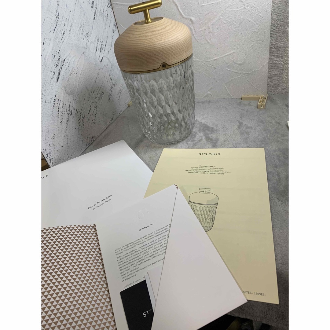 HERMES - 新品未使用 HERMES サンルイ どんぐりランプ ポータブル