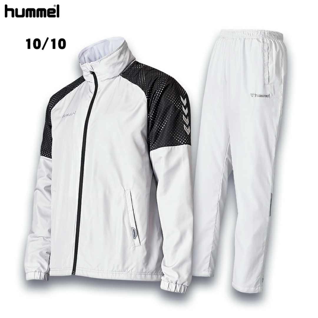 hummel - ヒュンメル ウィンドブレーカー 上下セットの通販 by Rize's