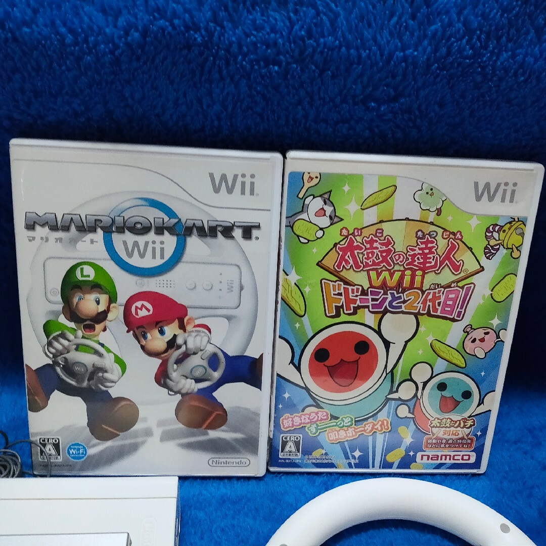 Wii U - 【太鼓の達人&マリオカートセット】Wii U タタコン ハンドル