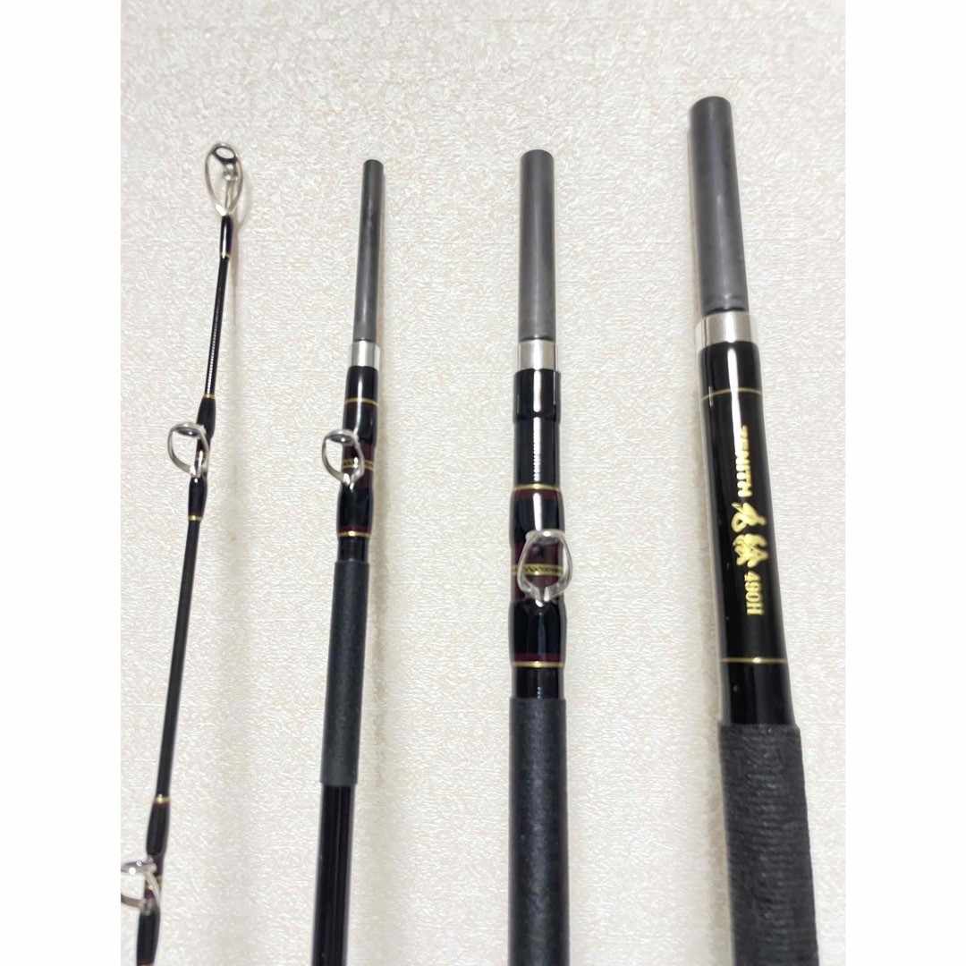 ZENITH - 廃盤極美品 ZENITH 九絵 490H クエ竿 石鯛竿 クエ 石鯛 底物