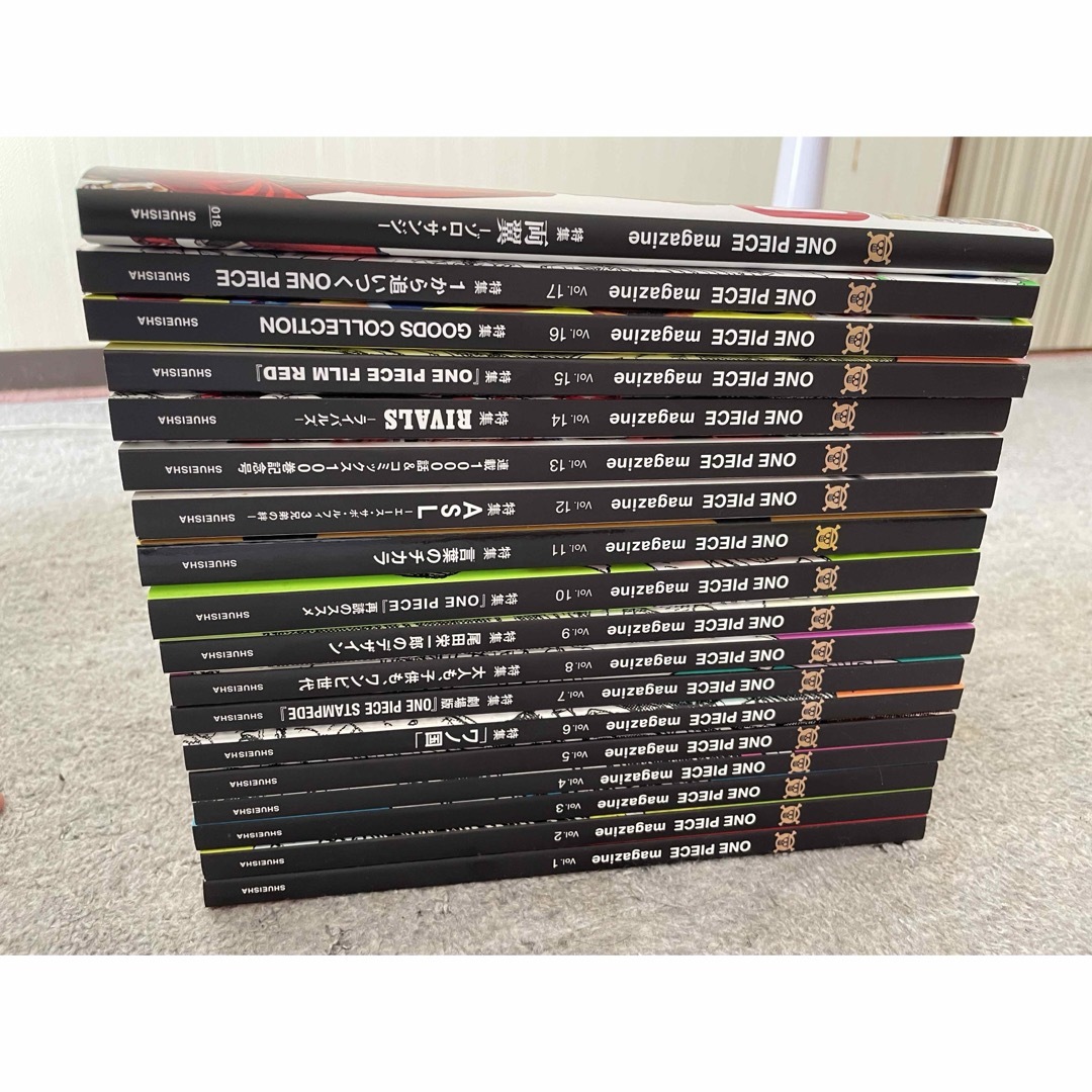 ONE PIECE - ONE PIECE magazine全巻セット付録完備！の通販 by あ