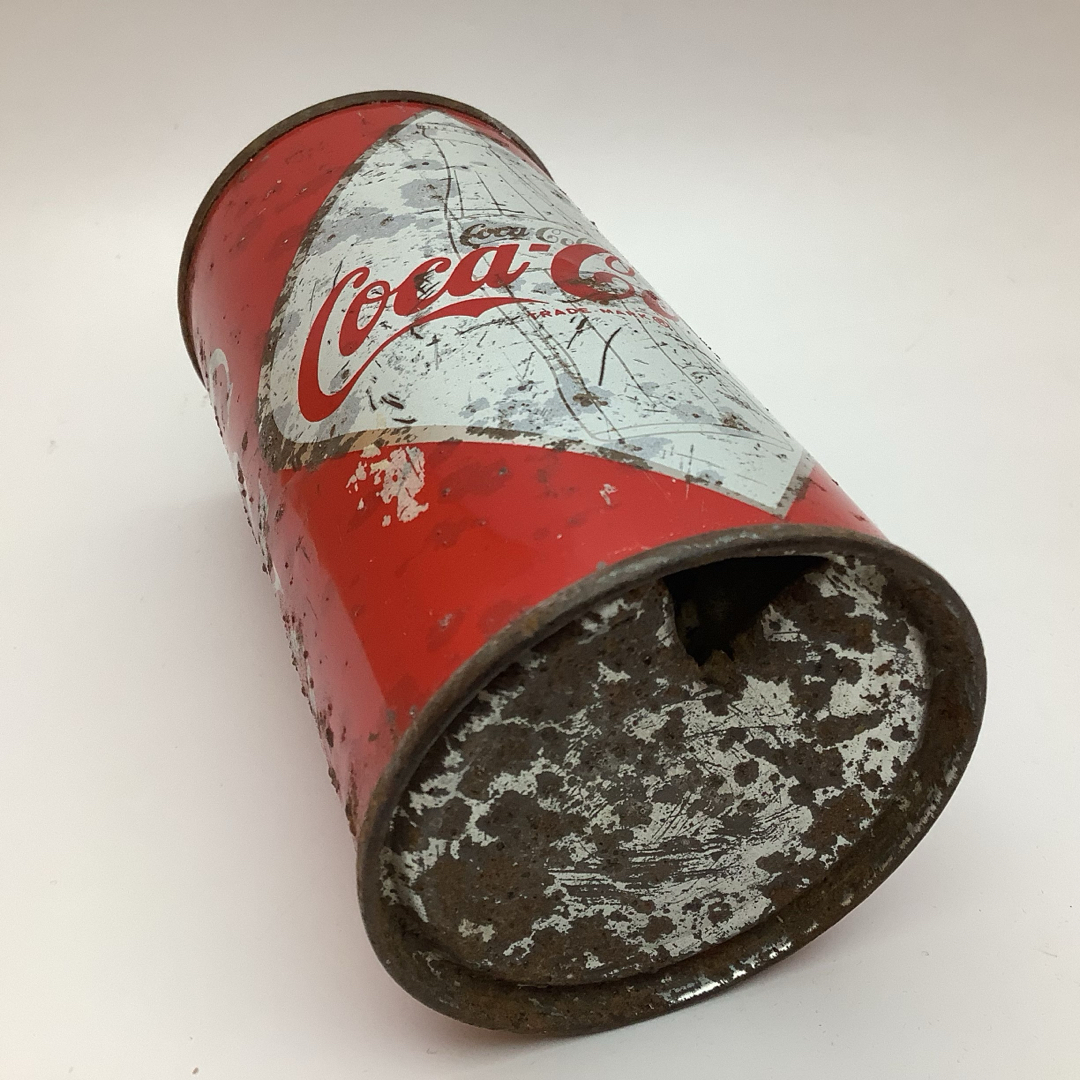 コカ・コーラ - 超希少 コカ・コーラ 1960年代 初代 ダイヤ缶 当時物