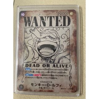 ONE PIECE - モンキー・D・ルフィ ニカルフィ 手配書 スペシャルカード