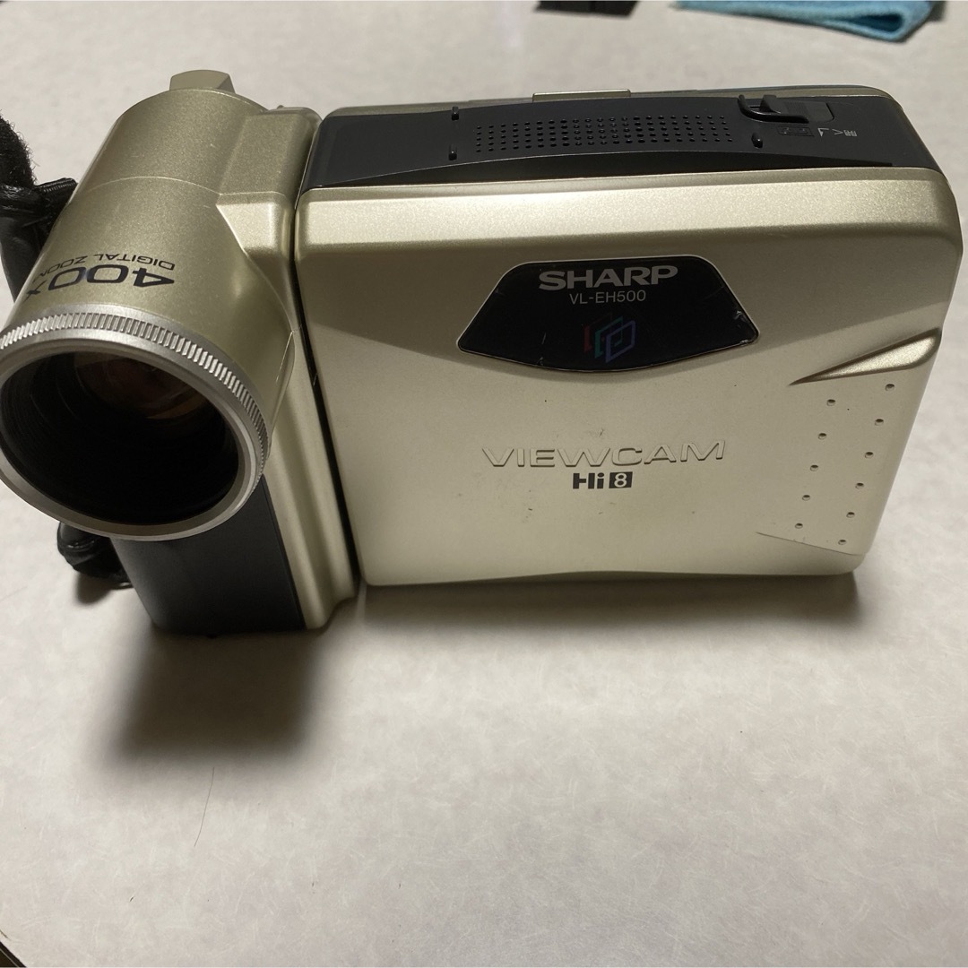 SHARP - 動作品 SHARP VideoHi8 ビデオカメラ VL-EH500 ③の通販 by